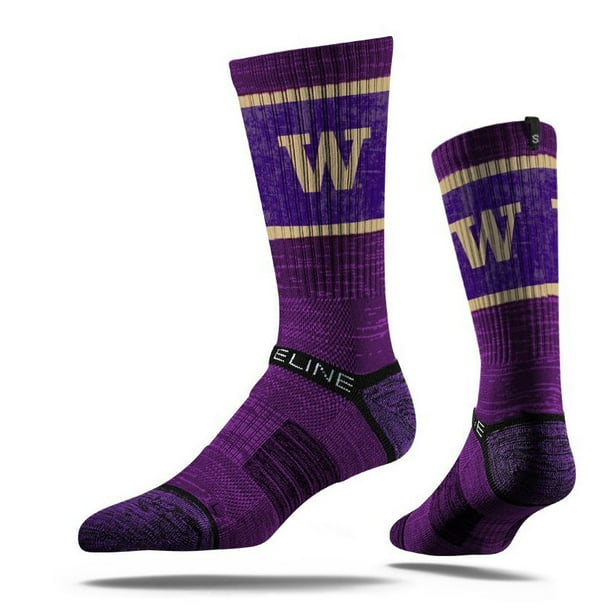 NCAA Washington Huskies Dress Socks Gold/Purple NCAA Washington Huskies Dress Socks Gold/Purple